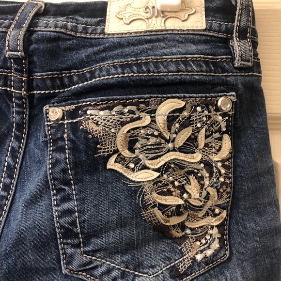 MISS ME Mid-Rise Easy Skinny Women's Blue Jeans Sz 28 - Picture 9 of 13